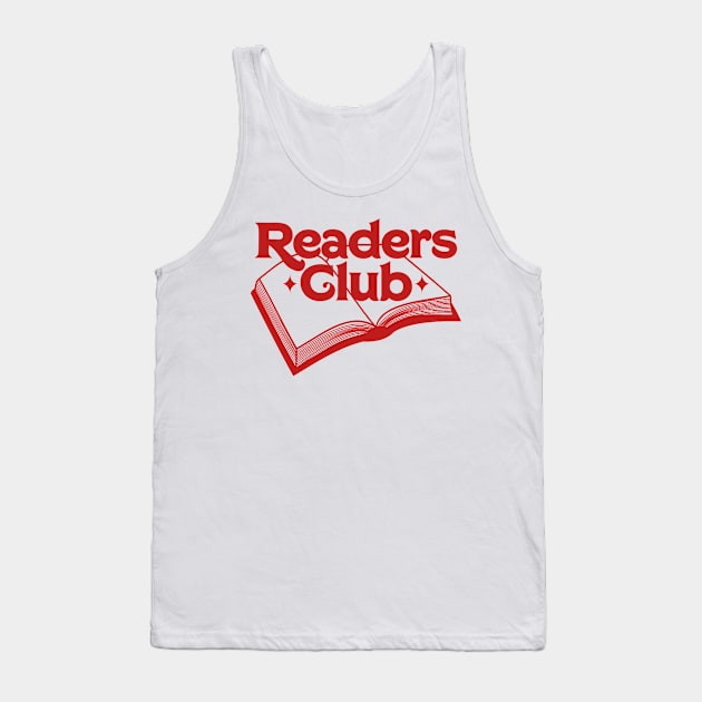 Readers club Tank Top by PaletteDesigns